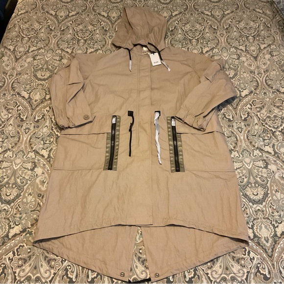 NWT Coach Military Coat Parka  With Hood 69892 Gravel Grey Women’s Sz 6 - Picture 5 of 13